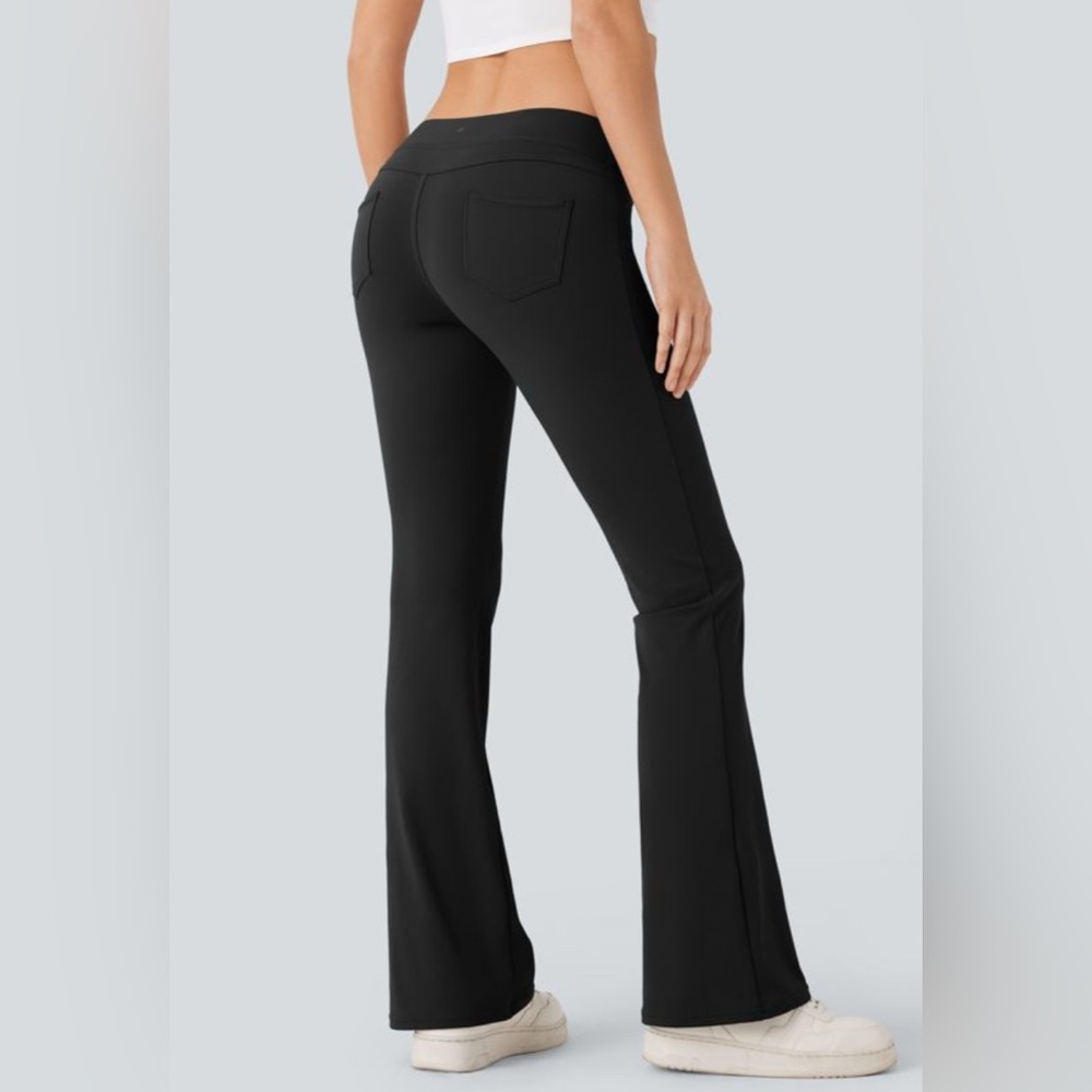 Halara Low Rise Pocket Flare Pants